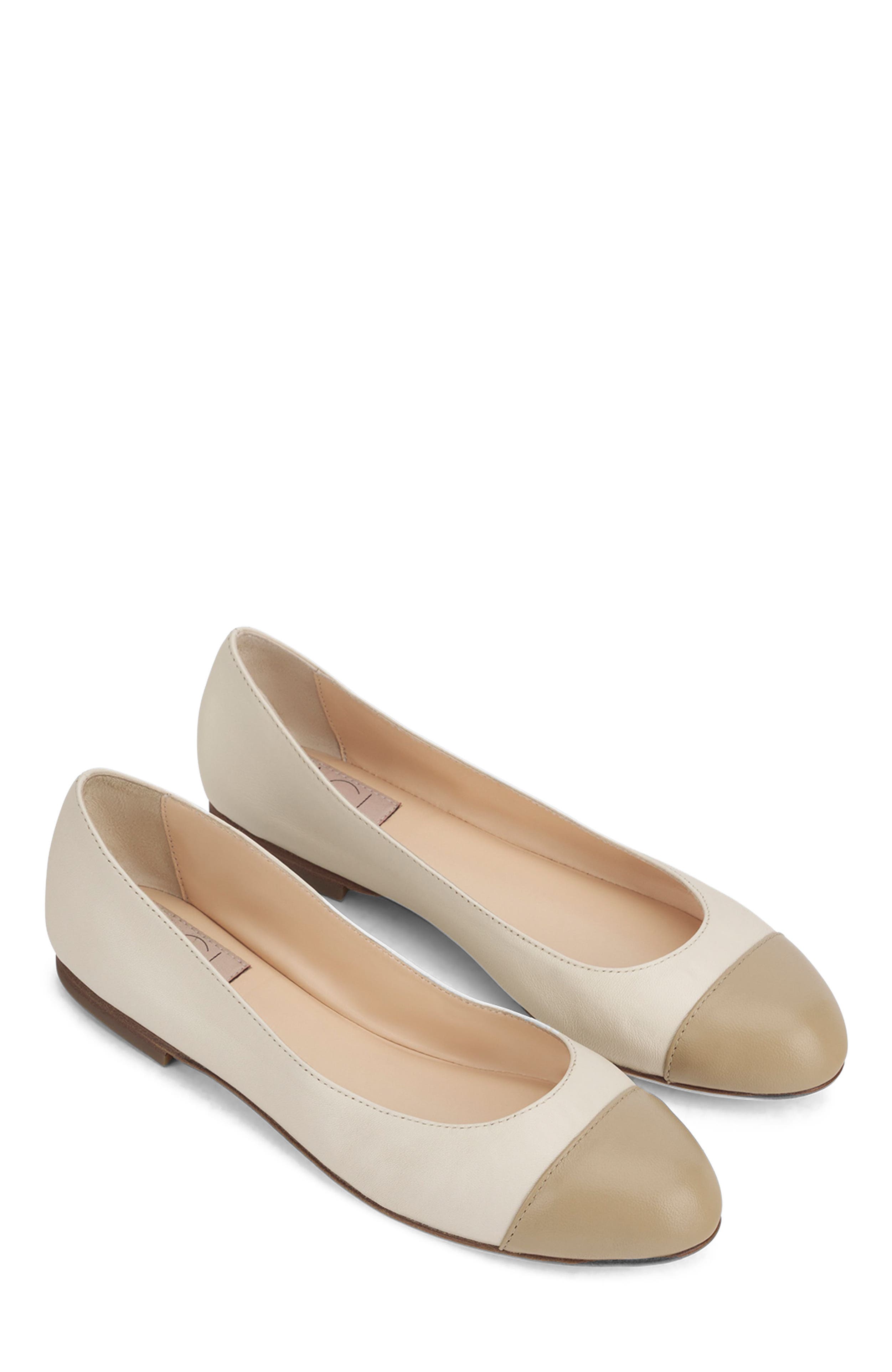 AGL Milly Bicolor Ballet Flat, Alternate, color, Milky