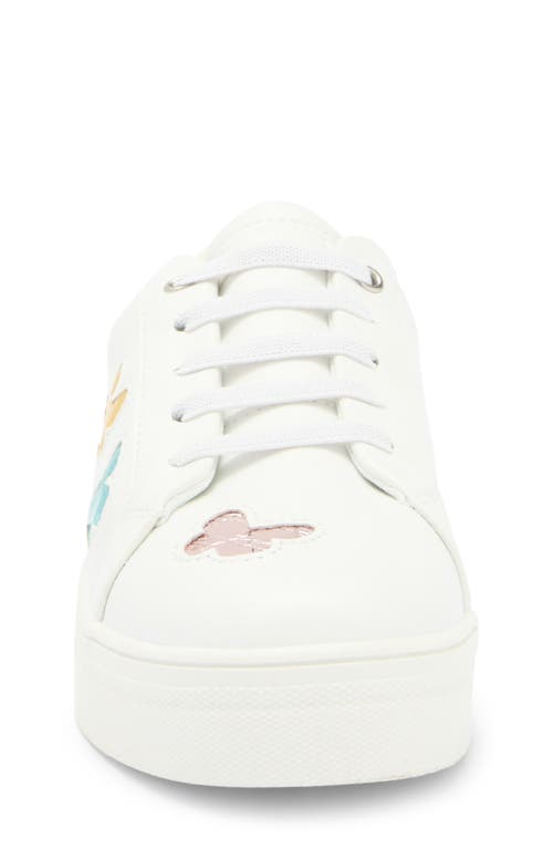 KURT GEIGER KURT GEIGER LONDON KIDS' MINI LANE BUTTERFLY SNEAKER