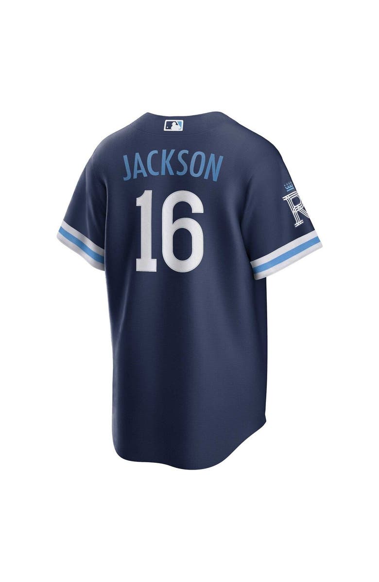 Nike Men's Nike Bo Jackson Navy Kansas City Royals City Connect Replica Player Jersey, Alternate, color, Navy