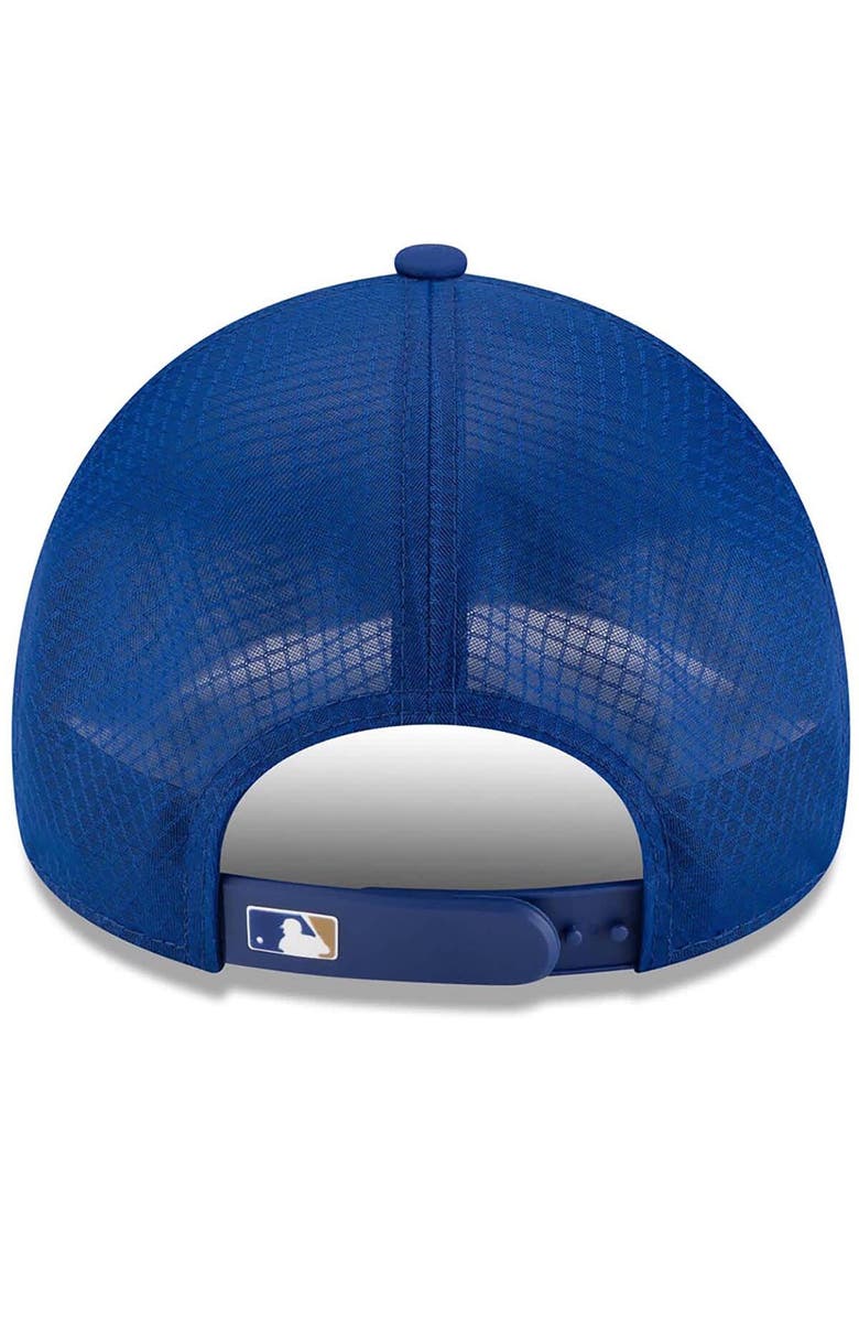 New Era Men's New Era Royal Kansas City Royals 2026 Batting Practice Apex 9FORTY Adjustable Trucker Hat, Alternate, color, Royal