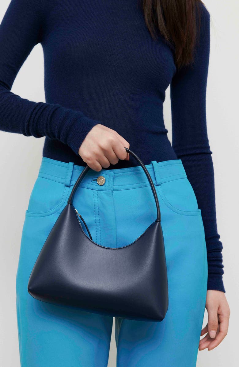 Mansur Gavriel Mini Candy Faux Leather Hobo Bag, Alternate, color,