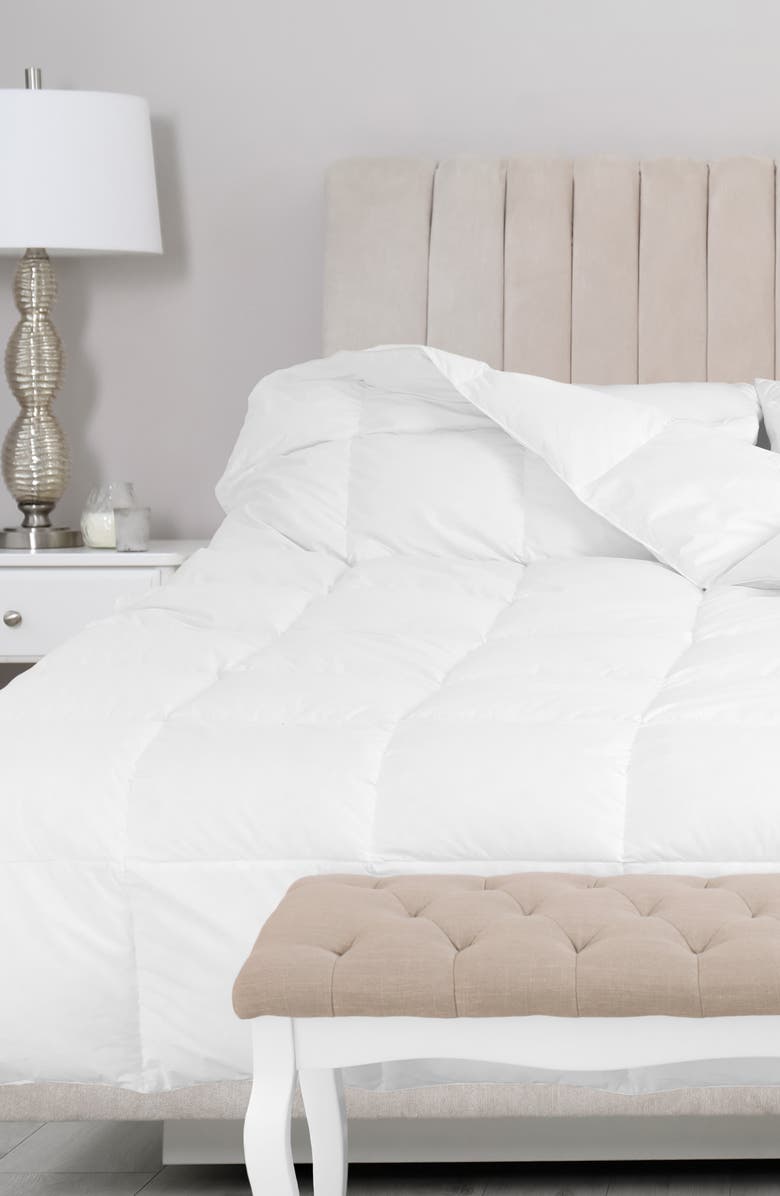 MELANGE HOME Tempsolution 300 Thread Count Comforter, Alternate, color, White