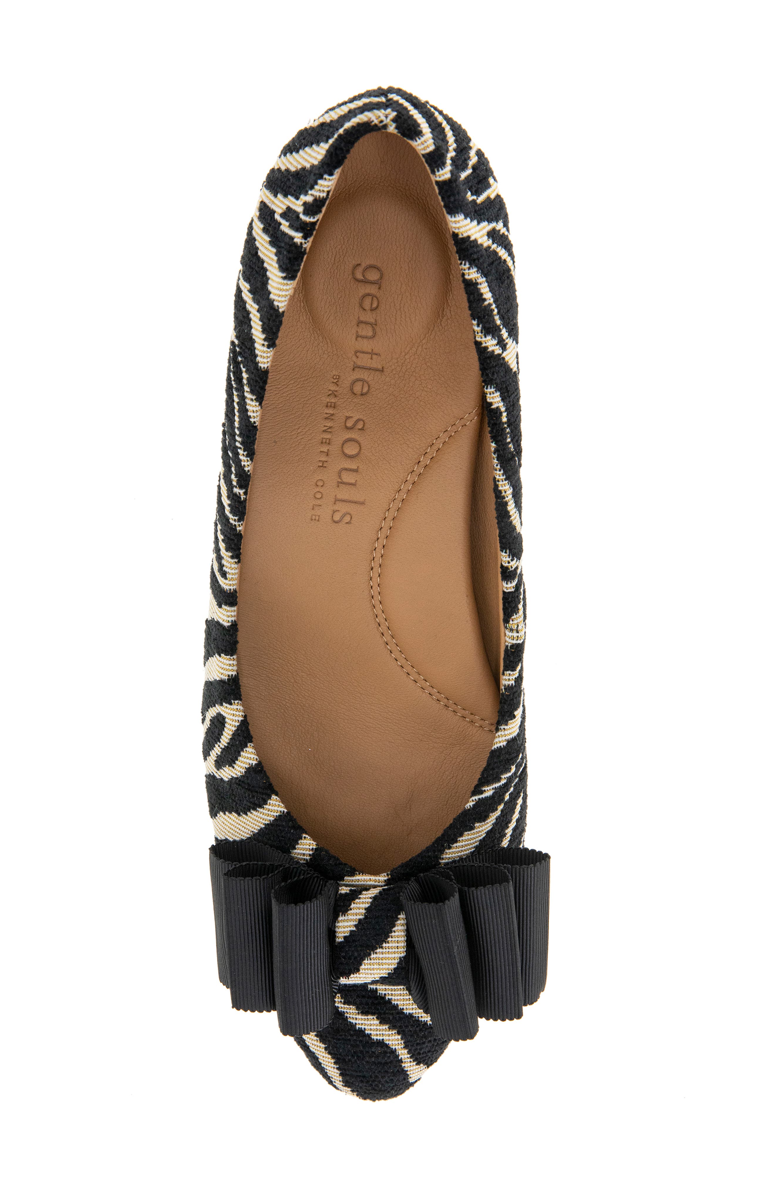 Gentle Souls Atlas Pump, Alternate, color, Natural Zebra