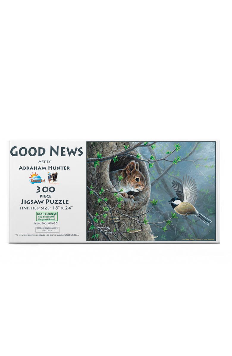 Sunsout Good News 300 piece Jigsaw Puzzle for Adults, Alternate, color, Multicolor