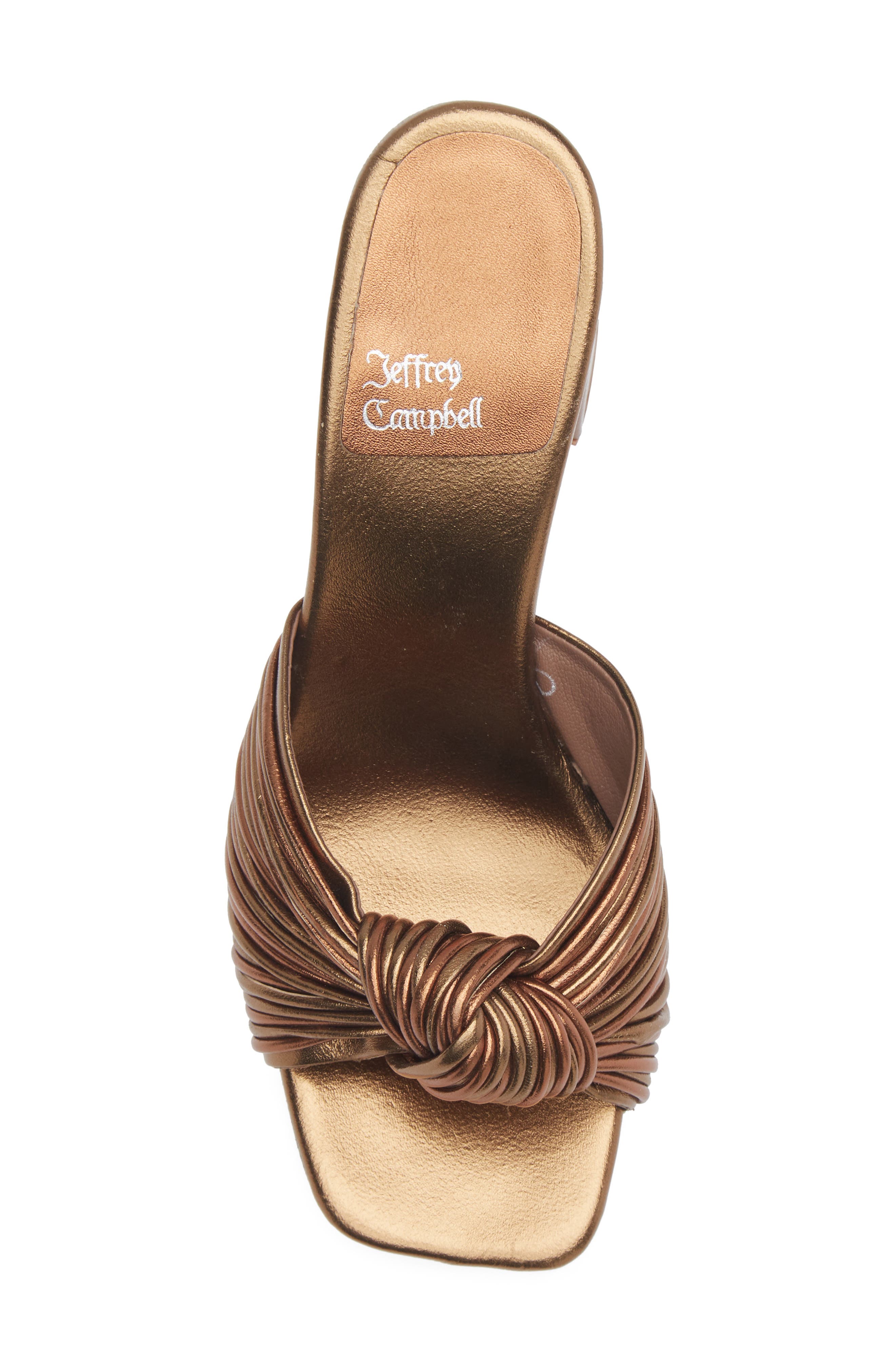 Melonger Slide Sandal, Alternate, color, BRONZE COMBO