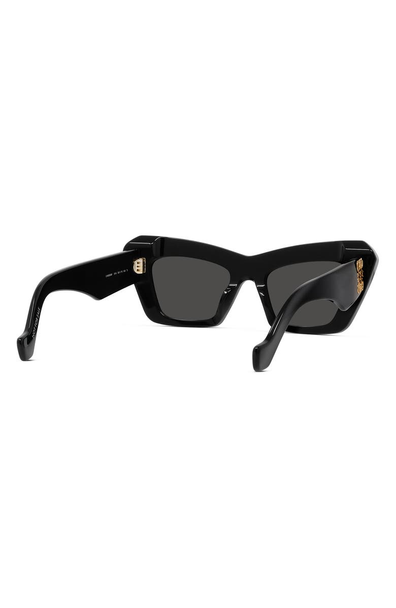 Loewe Anagram 51mm Cat Eye Sunglasses, Alternate, color,