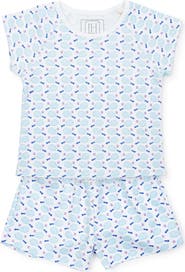 Lila and Hayes Emery Girls' Short Set