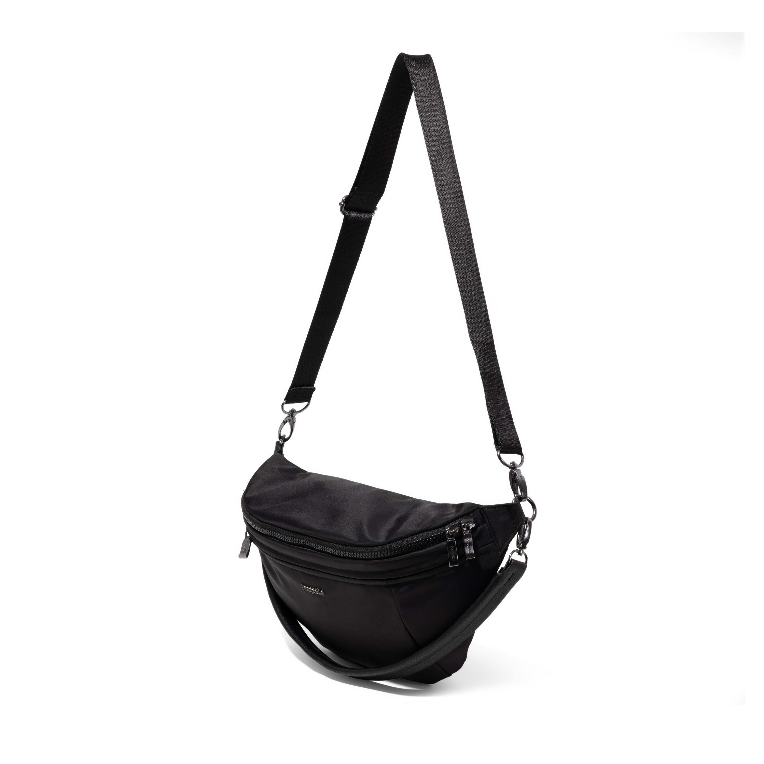 BAGGALLINI Stanton Crossbody Bag, Alternate, color, Black Twill