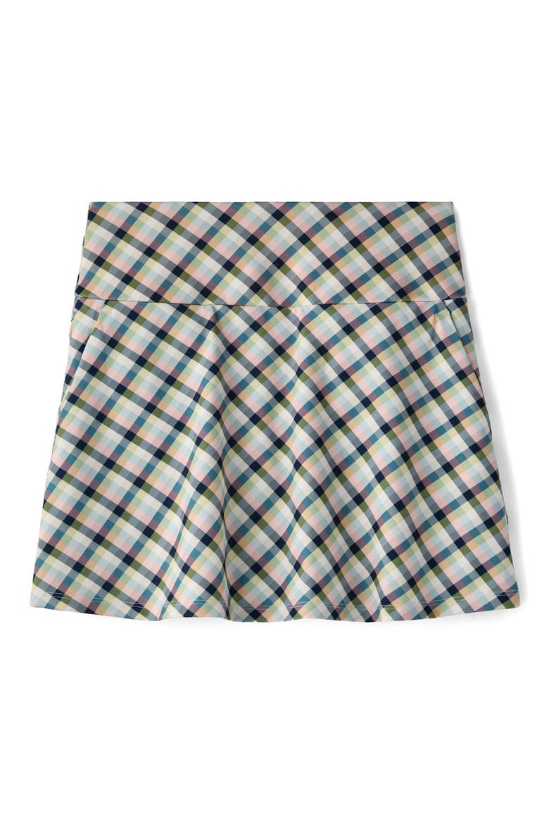 Course to Court 16-Inch Sport Skort, Alternate, color, NAVY MULTI PLAID