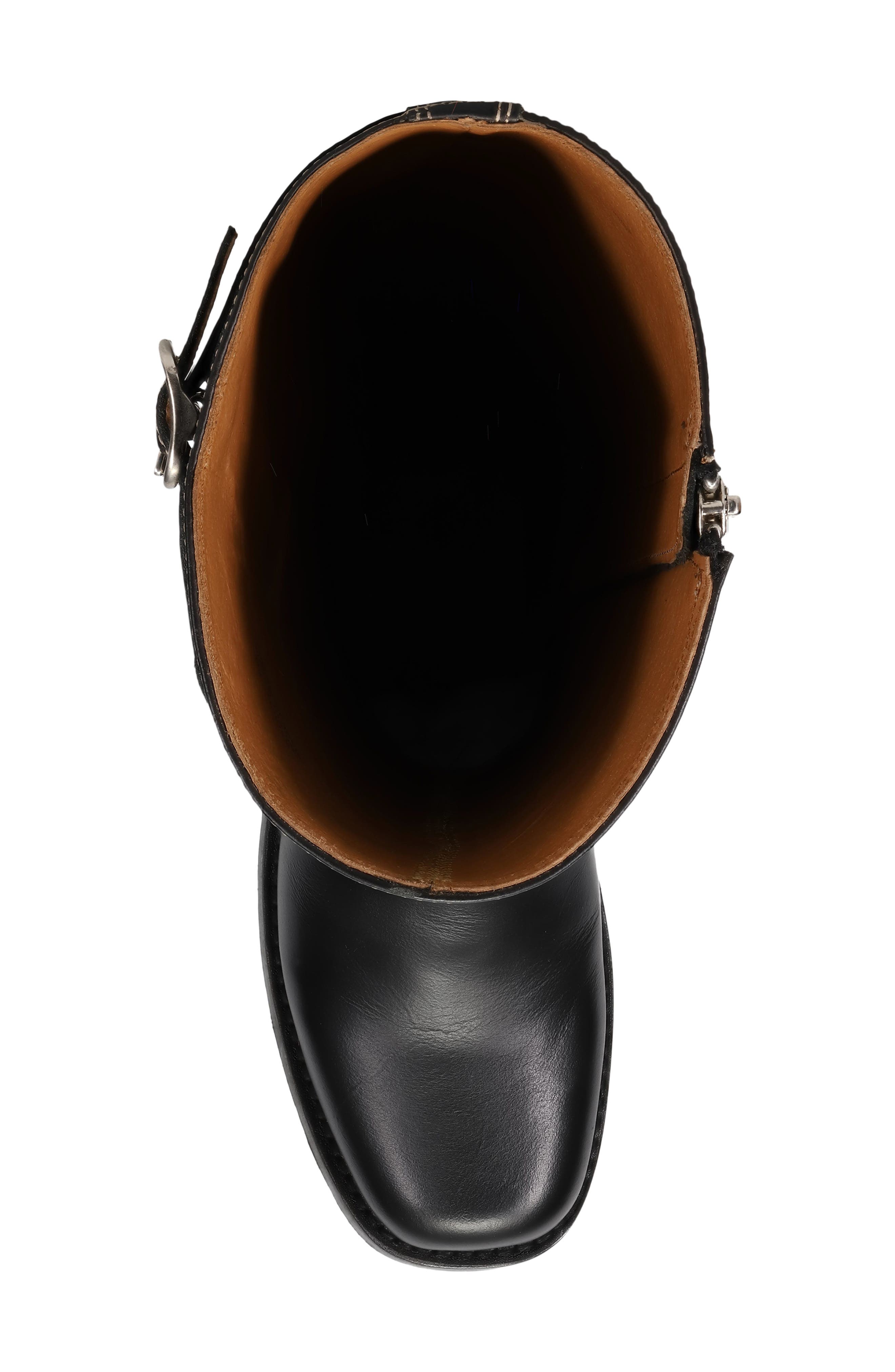 Frye Campus Knee High Riding Boot, Alternate, color, Black