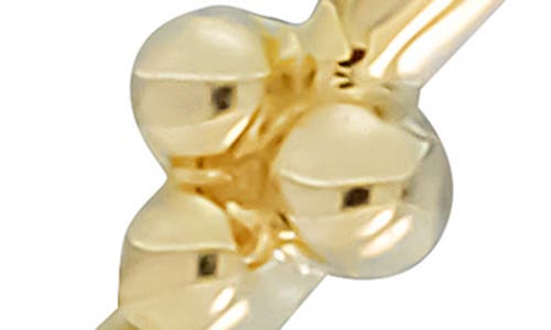 Bony Levy 14k Gold Bead Station Stackable Ring In 14k Yellow Gold