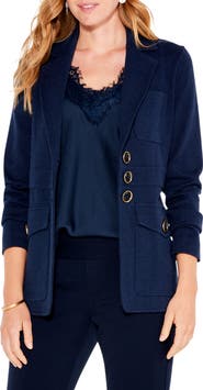 NIC+ZOE Editor Knit Blazer