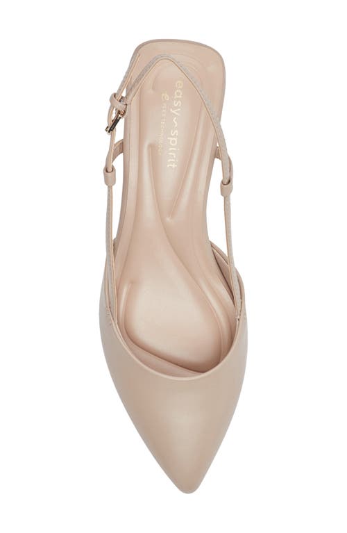 Easy Spirit Havana Slingback Pointed Toe Kitten Heel Pump In Multi