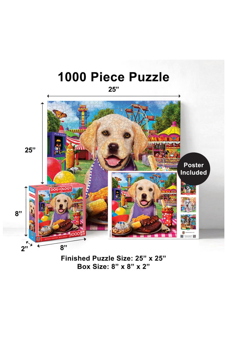 Dogology Fido 1000 Piece Jigsaw Puzzle, Alternate, color, Multicolor