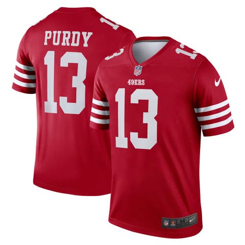 Men's Nike Brock Purdy Scarlet San Francisco 49ers Team  Legend Jersey
