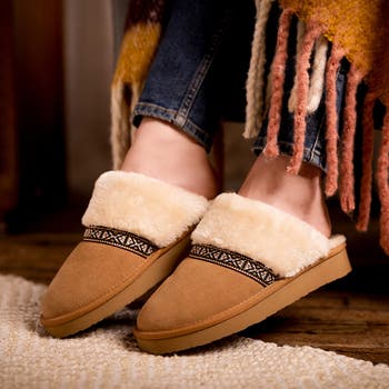 Corie Faux Fur Scuff Slipper