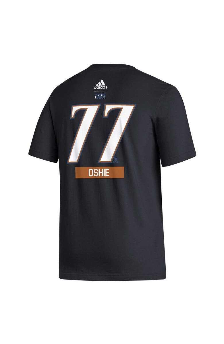 adidas Men's adidas TJ Oshie Black Washington Capitals Reverse Retro 2.0 Name & Number T-Shirt, Alternate, color, 