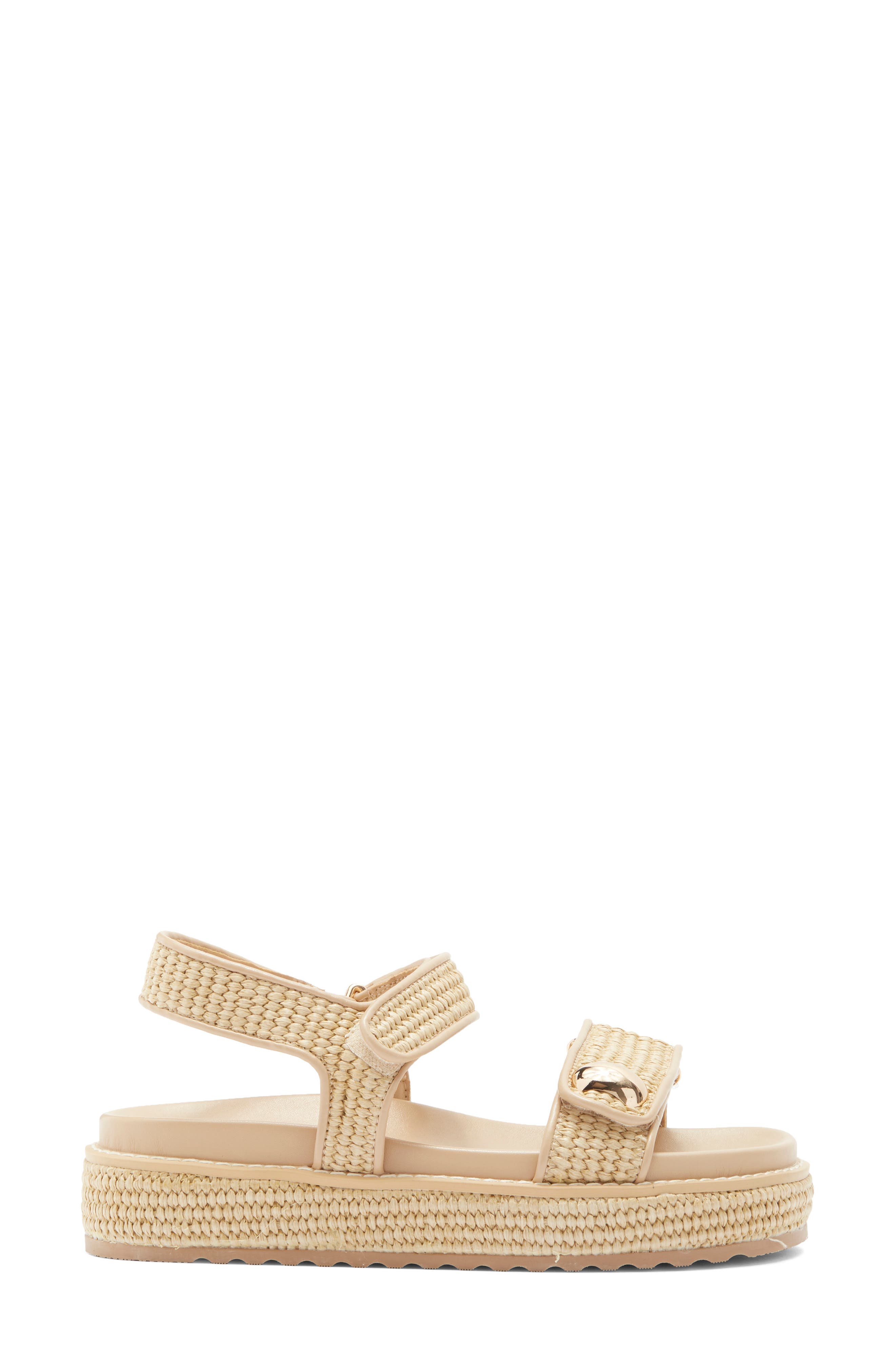 Billini Porter Platform Sandal, Alternate, color, Natural Raffia