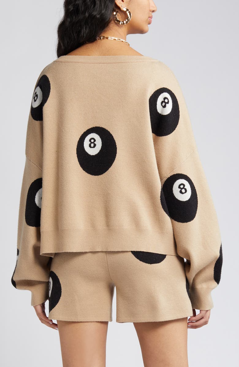 Dressed in Lala The Future Is Now Sweater & Shorts Set, Alternate, color, 