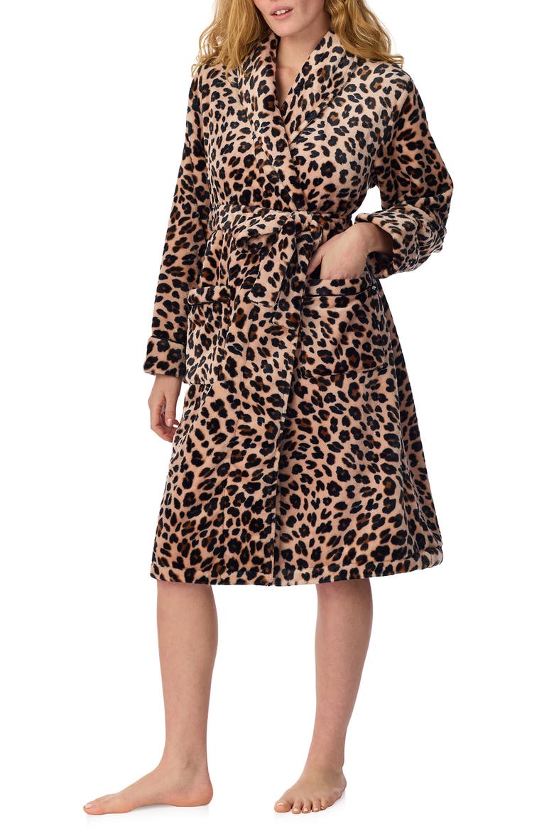 print robe, Main, color, BROWN PT