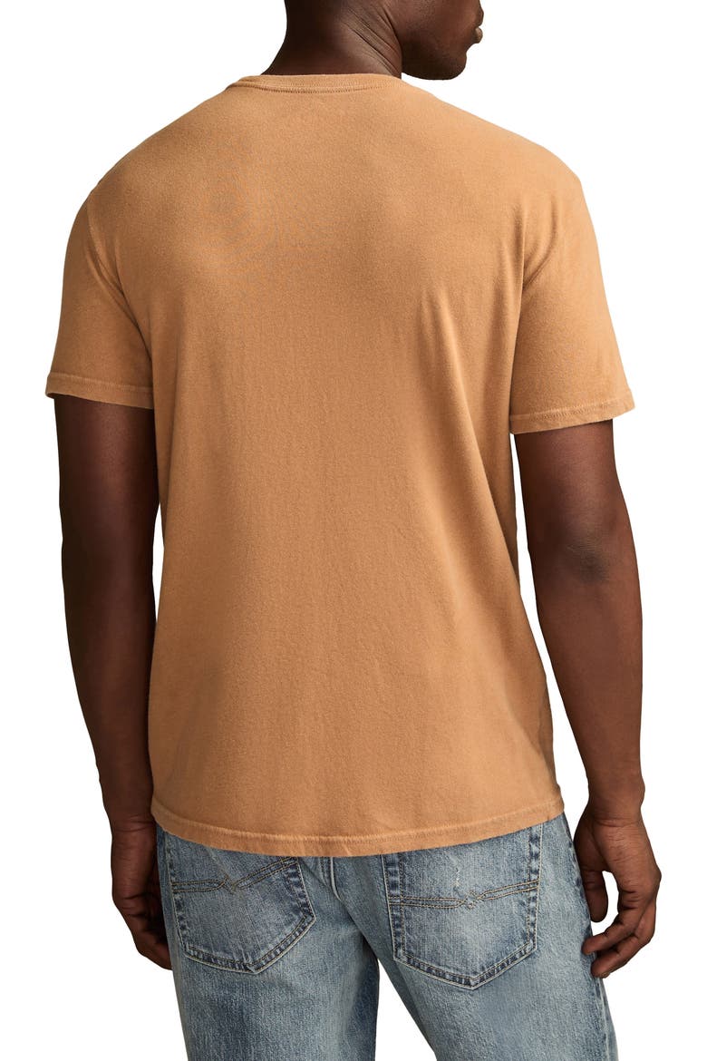 Modelo Small Skull Embroidered T-Shirt, Alternate, color, TOBACCO BROWN