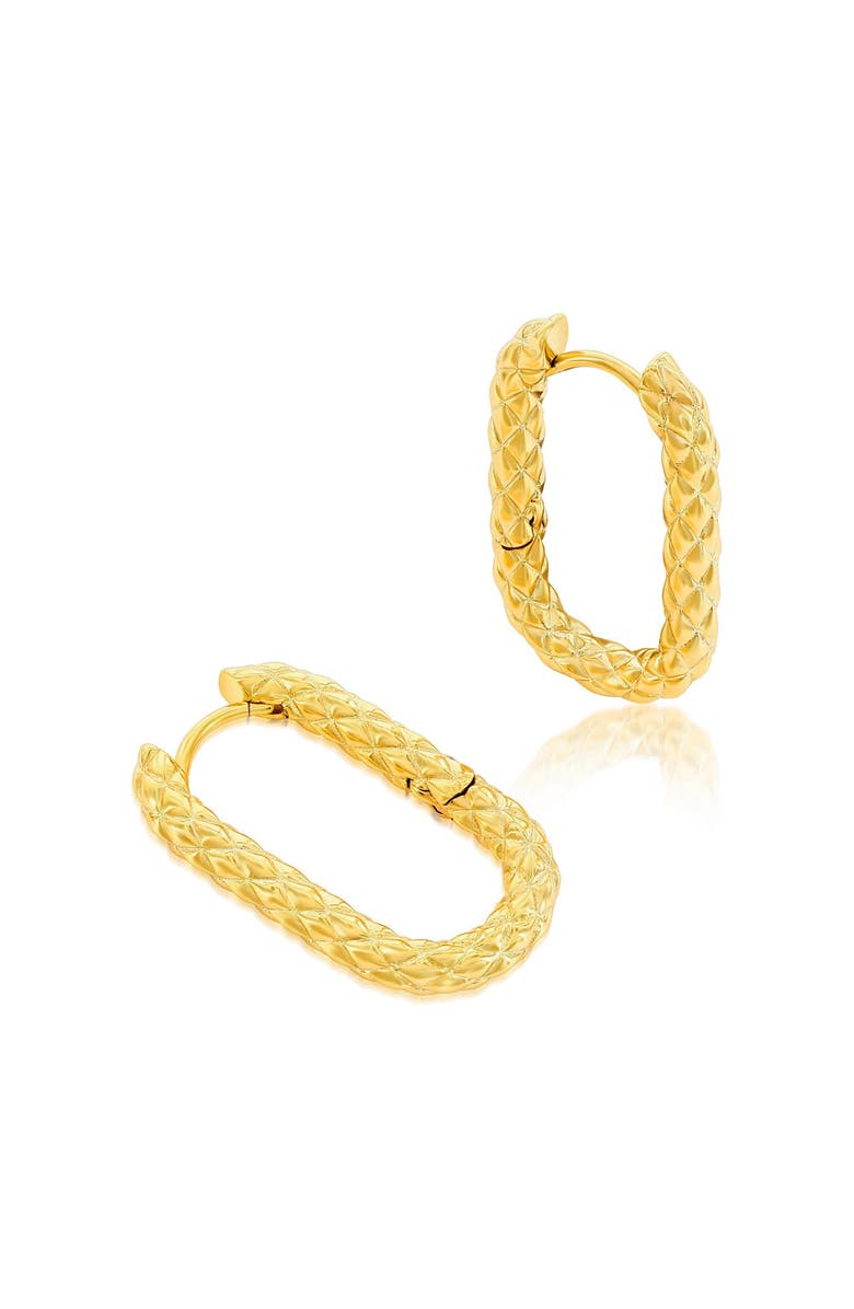 Donatello Gian Diamond Cut Hoop Earrings, Alternate, color,