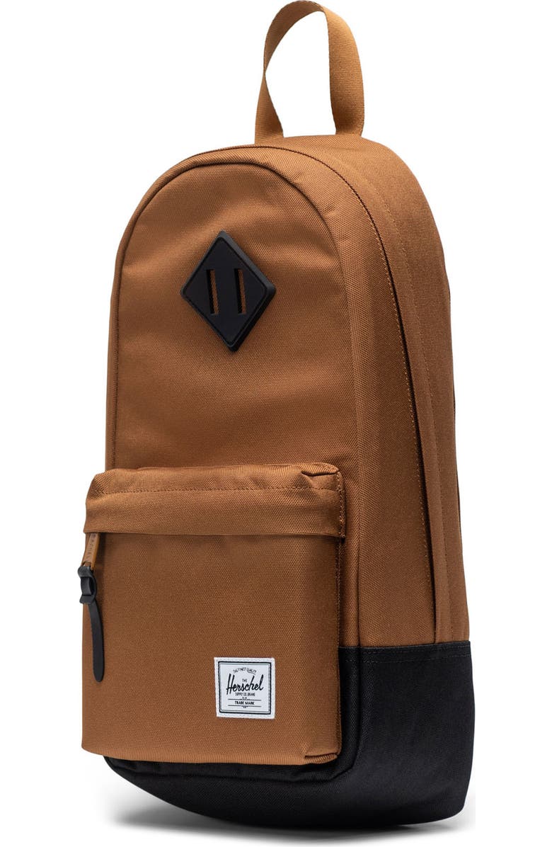 Herschel Supply Co. Heritage Shoulder Bag, Alternate, color, Rubber/ Black