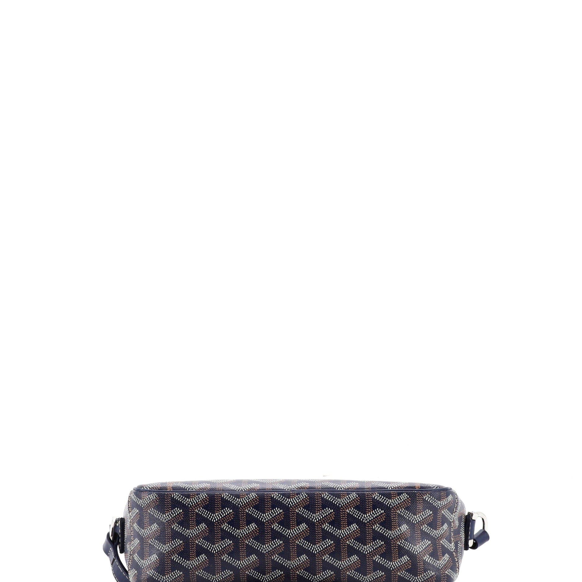 Pre-Owned Goyard Cap Vert Bag Coated Canvas, Alternate, color, Blue