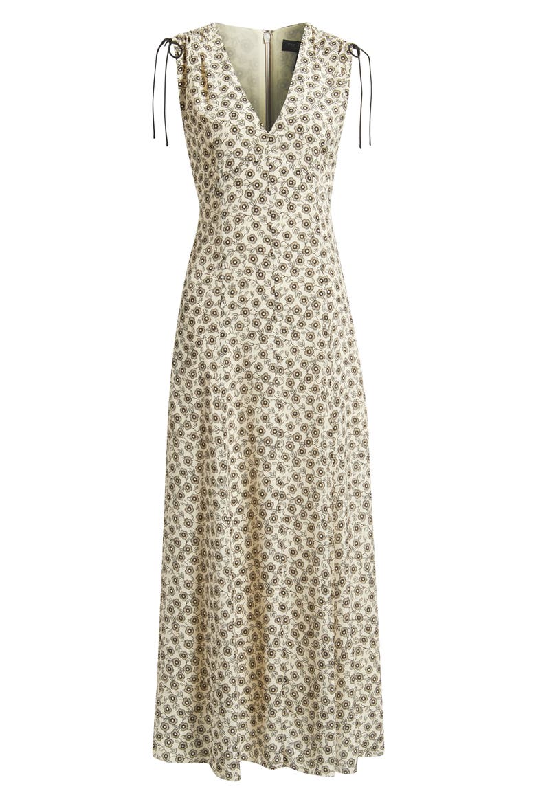Emmet Floral Dress, Alternate, color, CREAM FLORA