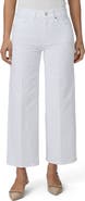 PAIGE Sasha High Waist Ankle Wide Leg Jeans