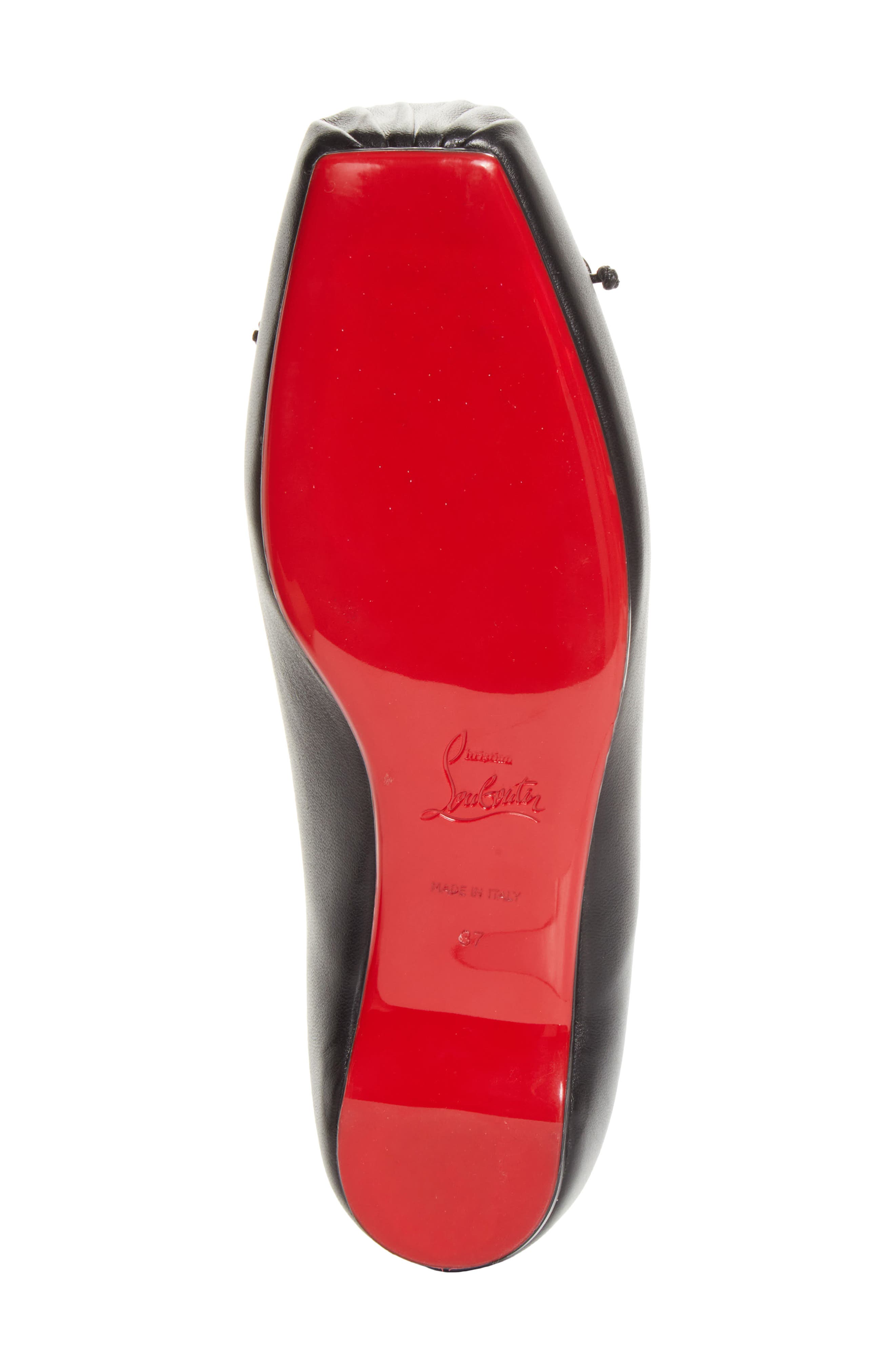 Cassia Nodo Ballet Flat, Alternate, color, B439 BLACK/ LIN BLACK
