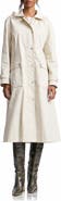 Avec Les Filles Swing Rain Trench Coat