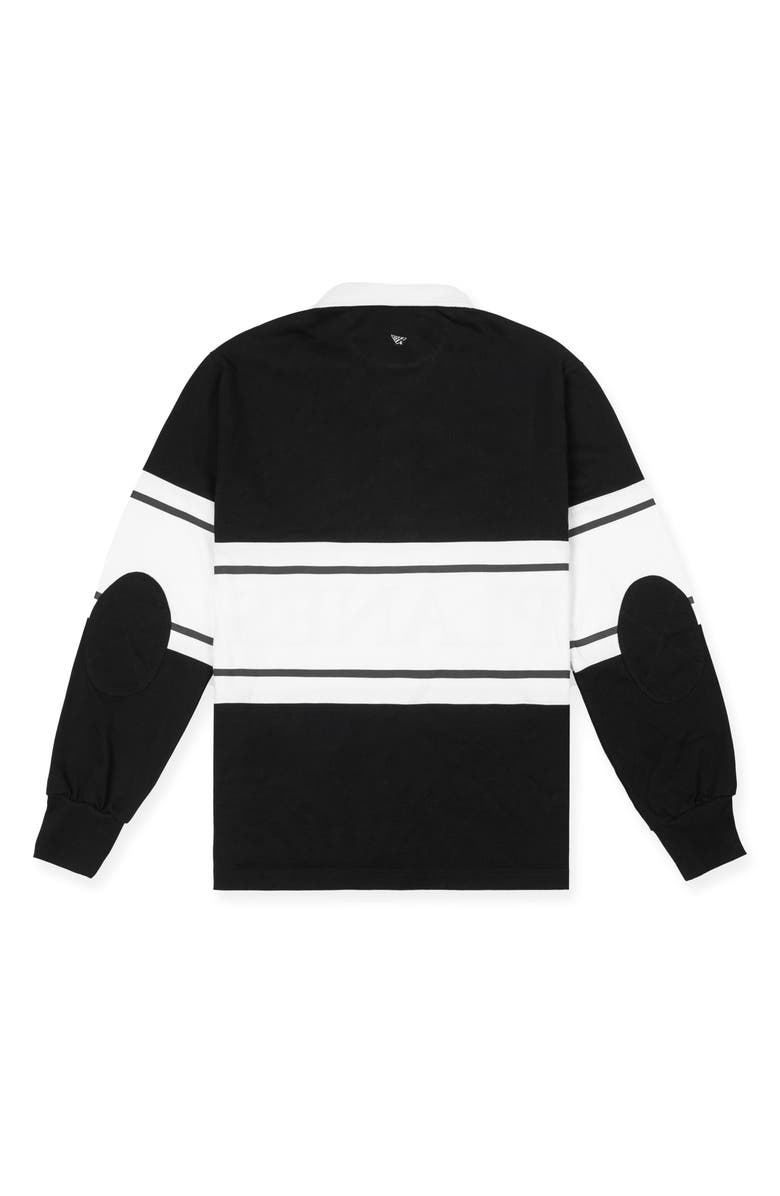 PAPER PLANES NY Rugby Shirt, Alternate, color, Black