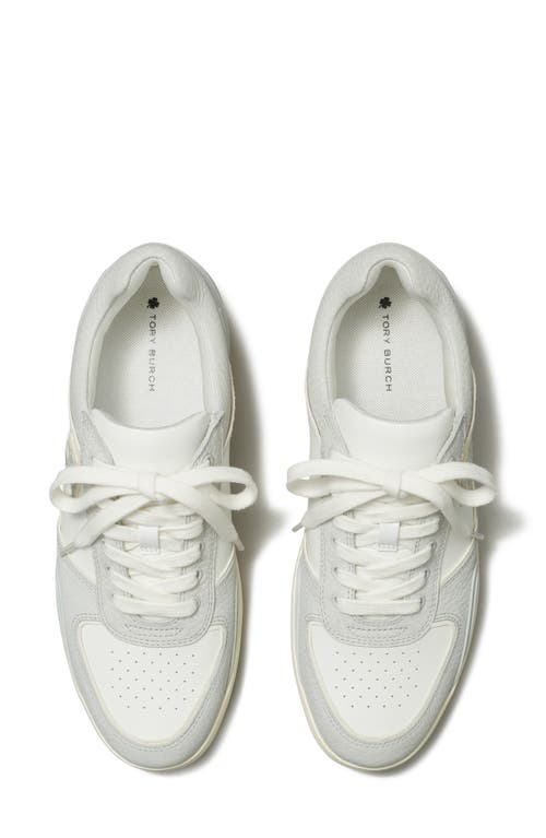Tory Burch Clover Court Sneaker In Gray
