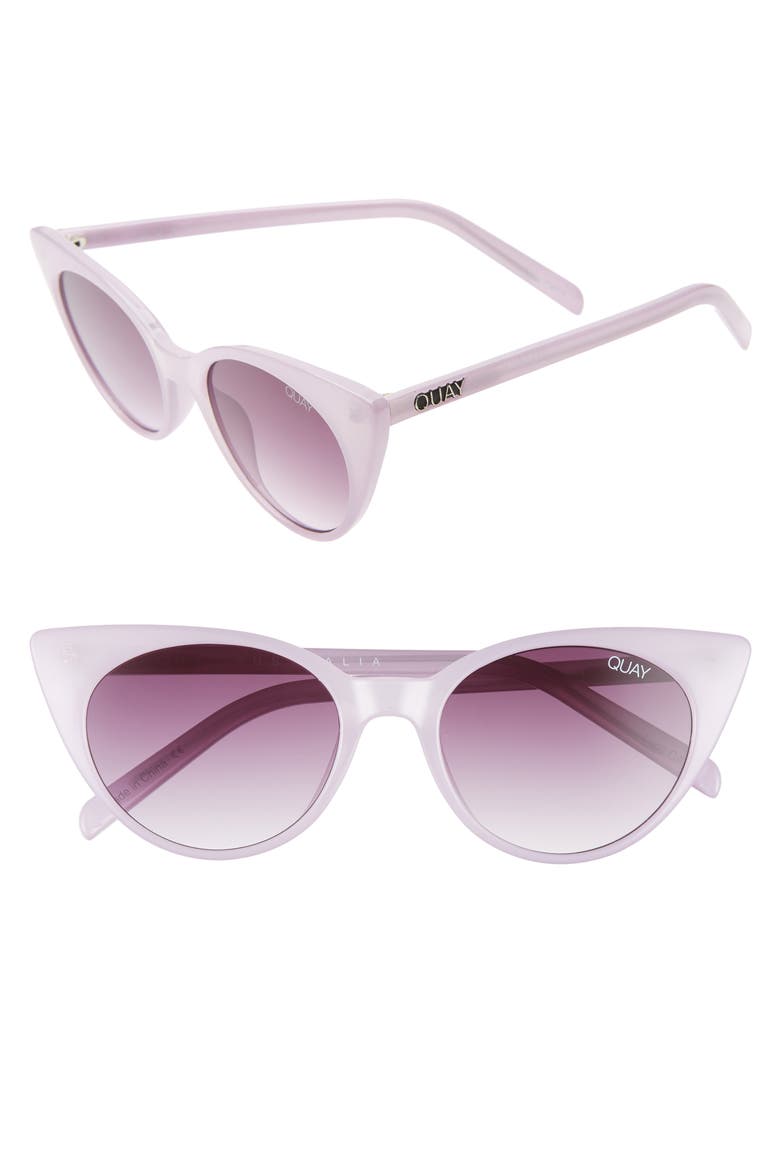 Australia Aphrodite 53mm Cat Eye Sunglasses, Main, color, VIOLET/ PURPLE FADE