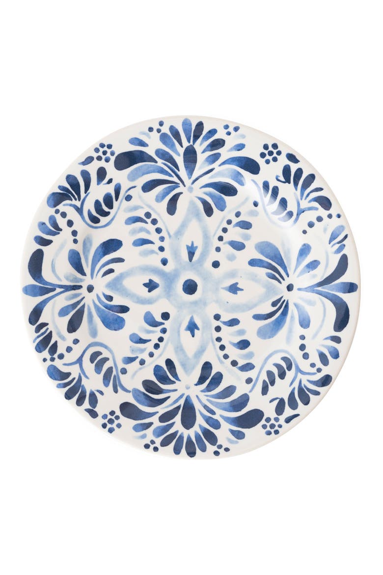 Iberian Dessert/Salad Plate, Main, color, INDIGO