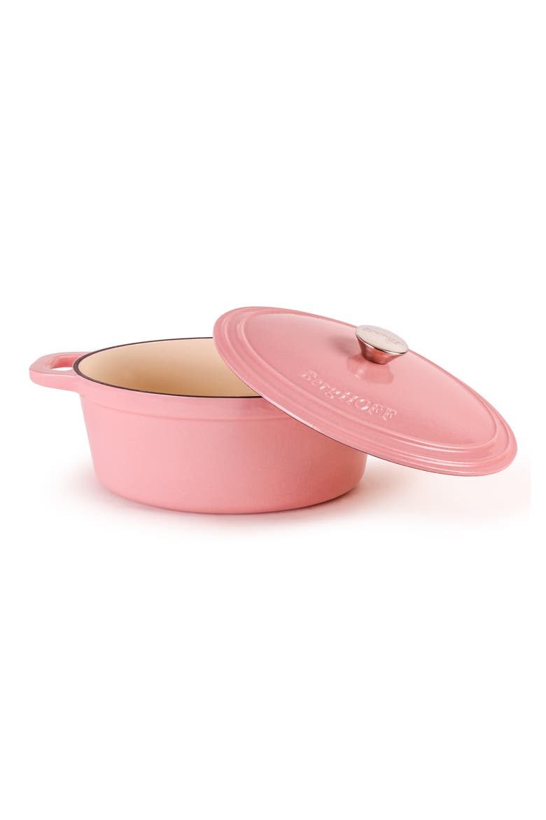 4-Piece Neo Cast Iron Cookware Set, Alternate, color, PINK