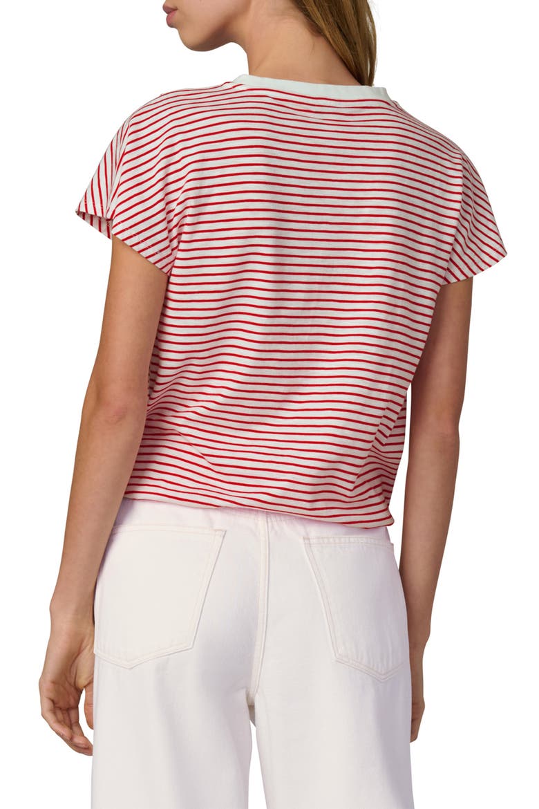 The Bubble T-Shirt, Alternate, color, CHERRY RED/ WHITE S