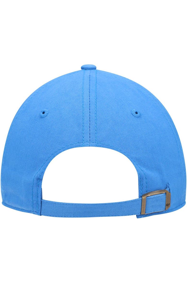 Women's '47 Blue Detroit Lions Miata Clean Up Secondary Adjustable Hat, Alternate, color, Blue