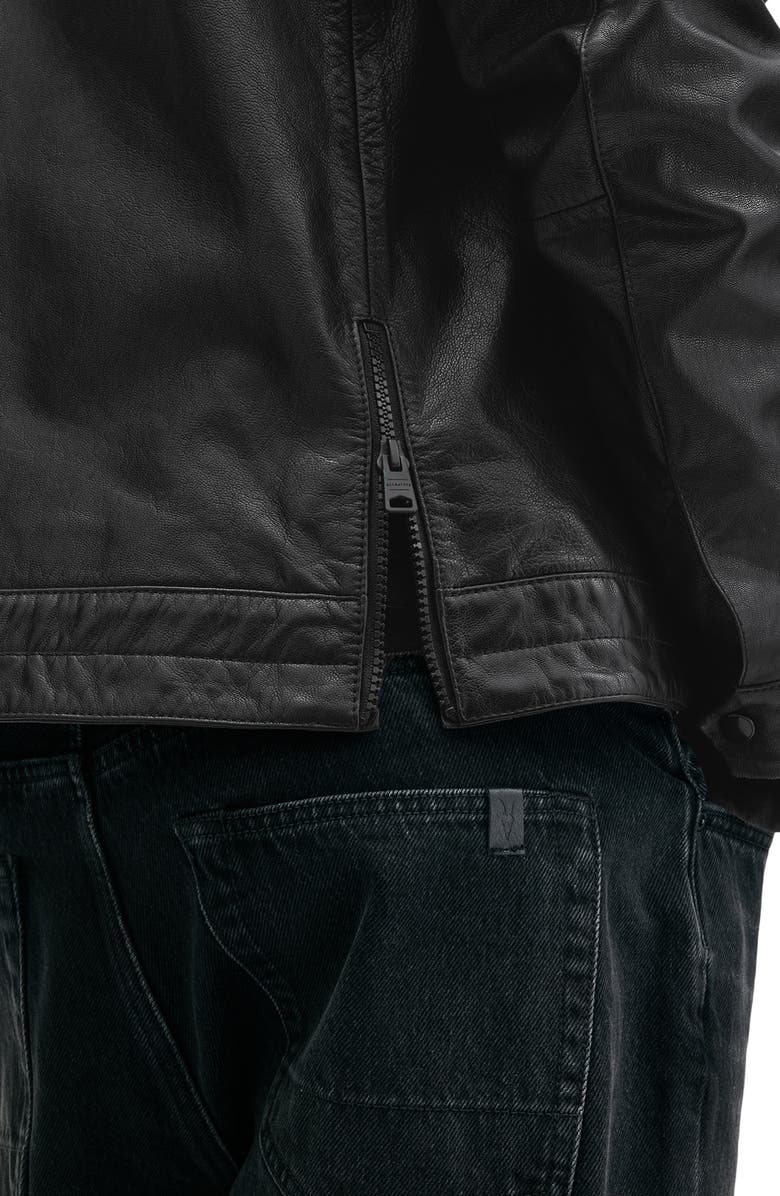 AllSaints Jade Leather Jacket, Alternate, color, 