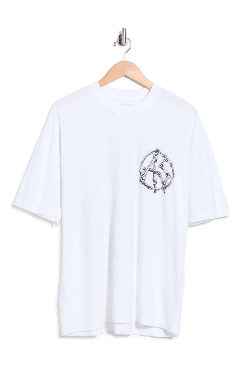 Anatomica Graphic T-shirt, Alternate, color, OPTIC WHITE