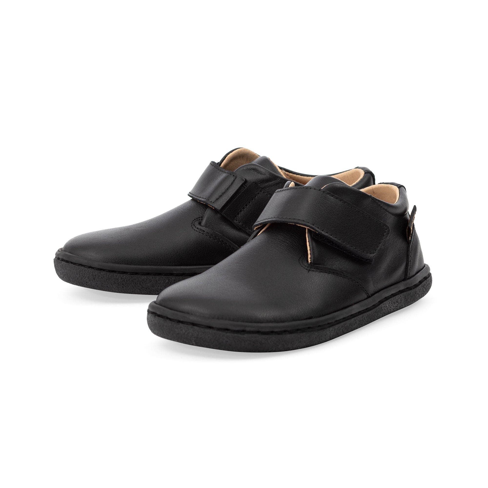 Young Soles Oliver Barefoot Kids Shoe, Main, color, Black