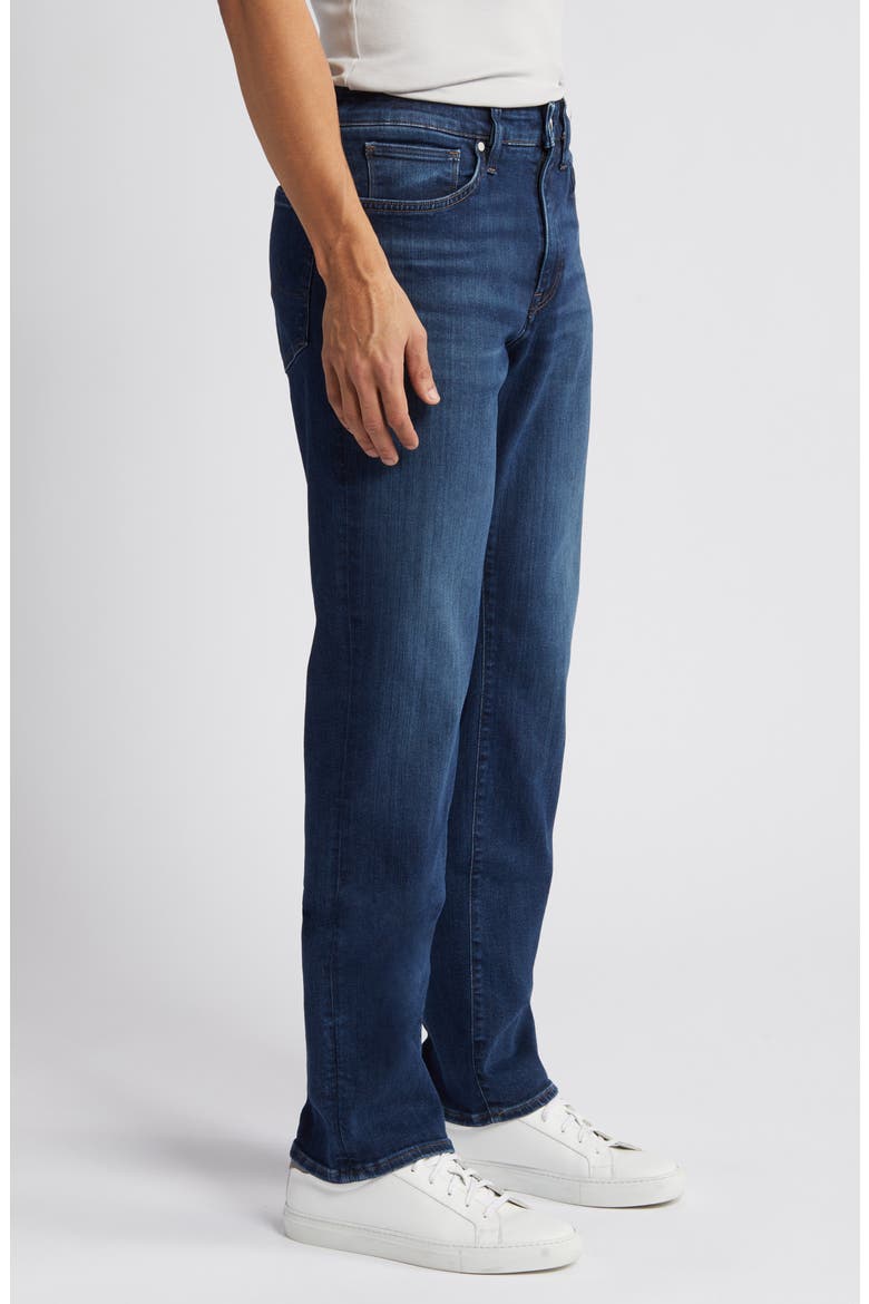 Charisma Relaxed Straight Leg Jeans, Alternate, color, MID ORGANIC