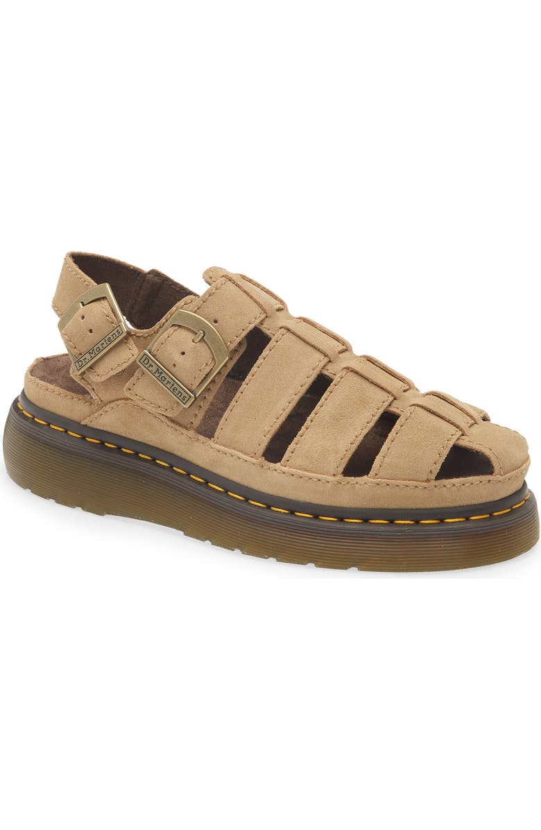 Dr. Martens Wrenlie Fisherman Sandal, Main, color, Savannah T