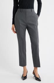 Nordstrom The Lena Slim Cropped Trousers