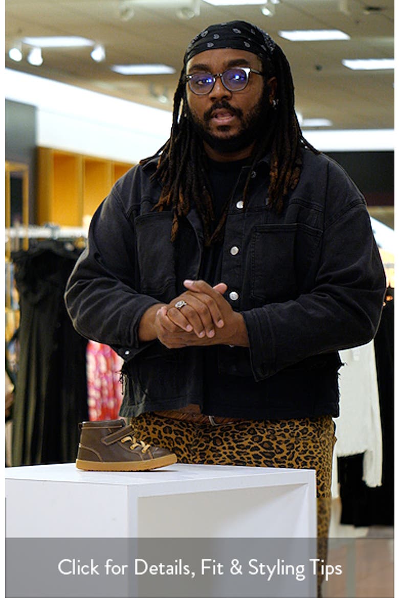 Hudson High Top Sneaker video