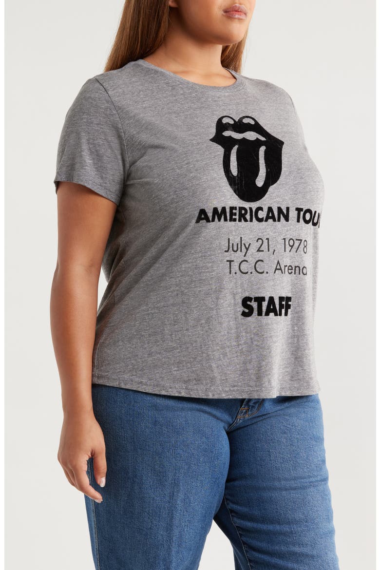 Rolling Stones Graphic Boyfriend T-Shirt, Alternate, color, MEDIUM HEATHER GREY