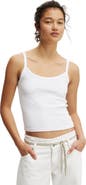 Cotton On Women's Goldie Rib Scoop Cami