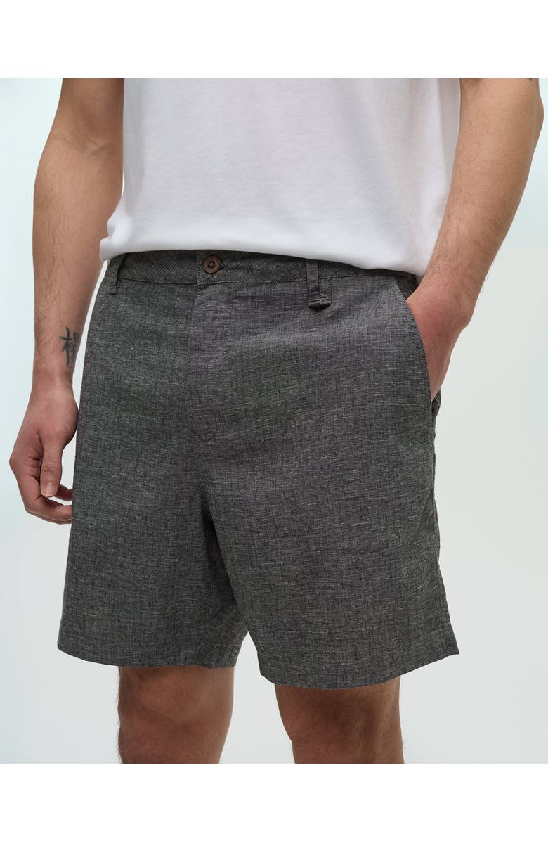 tentree Hemp Latitude 7" Short, Alternate, color, Graphite Heather
