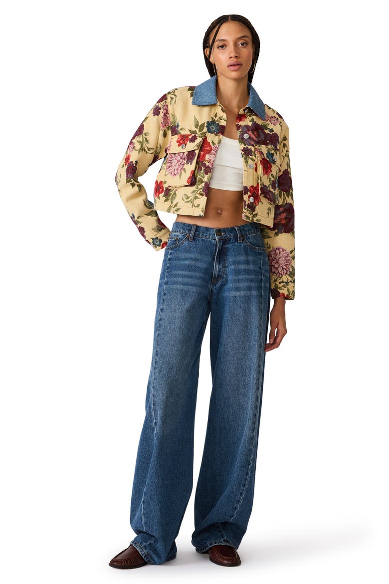 Caelan Crop Jacket, Alternate, color, AUTUMN BLAZE